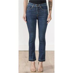 Veronica Beard $250 Carolyn Baby Boot Cropped Jeans Size 30 NWT